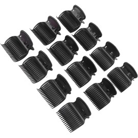 TARSHYRY Pinzas para Rulos de Pelo de Moda, Protegen el Aislamiento Térmico del Cabello, Agarre Fuerte, Duraderas, Función de Capas, Diseño único, Ayuda para Peinar el Cabello para 12 piezas, ideal para uso en casa o salón, antideslizante, grip fuerte, fá