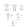 （6pcs/lot）Hearing Aid Ear Tips Silicone Earplug Domes for BTE,ITE and