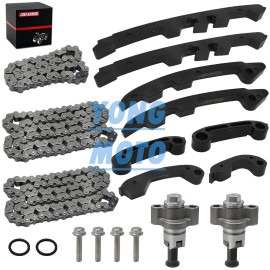 JINFANNIBI Timing Chain Guides & Tensioner for Kawasaki Brute Force 650 KVF650 2005-2013