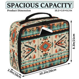 Aztec Kids Lunch Box for Boys Girls Kids Lunch Bag Insulated Lunch Boxes Reusable Large Lunch Tote Bag for School Picnic