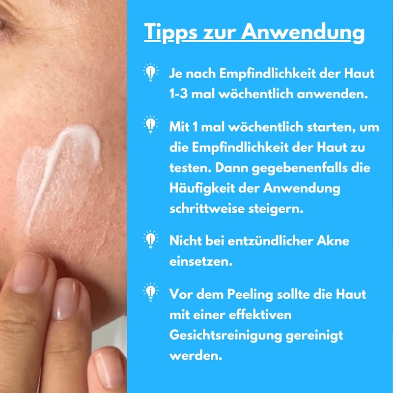 benevi Exfoliating 75 ml for blemished skin opens clogged pores,