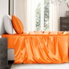 GOLAL Satin Sheets Twin XL Size - 3 Pieces Luxury