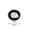 ECSiNG 2-Piece Camera Viewfinder Rubber Eyecup Replacement Part for DK-33