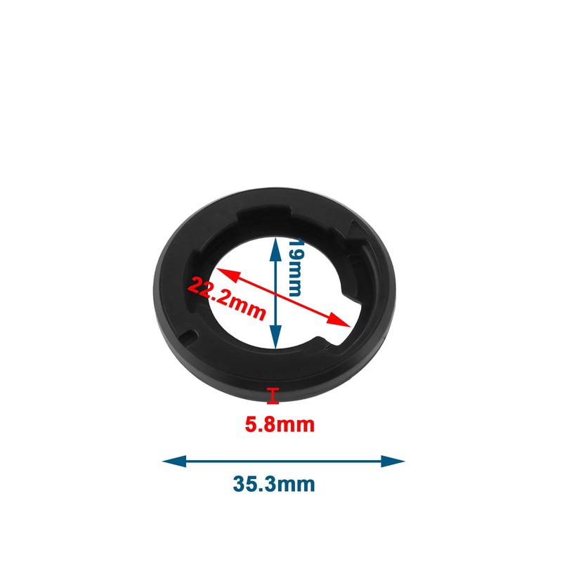 ECSiNG 2-Piece Camera Viewfinder Rubber Eyecup Replacement Part for DK-33