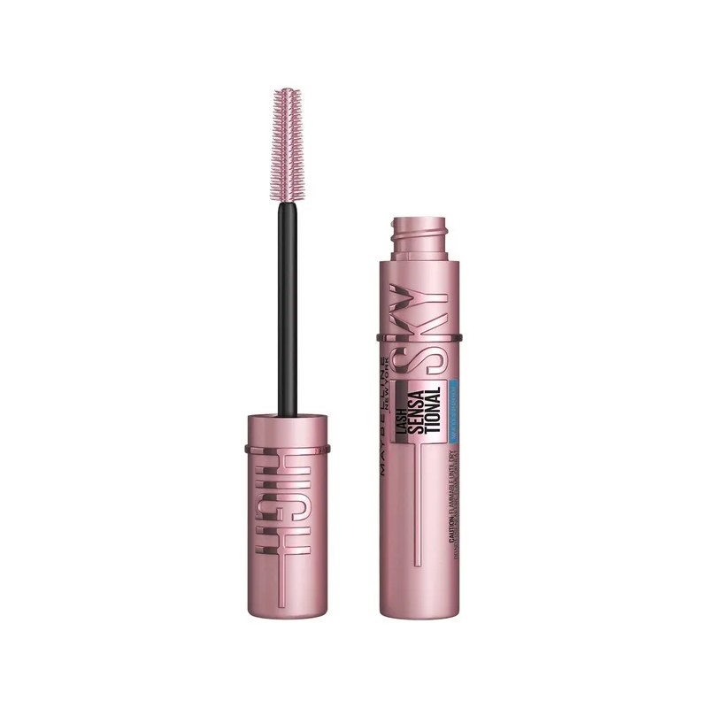 3 Pcs Máscara De Pestañas Maybelline Sky High Lash