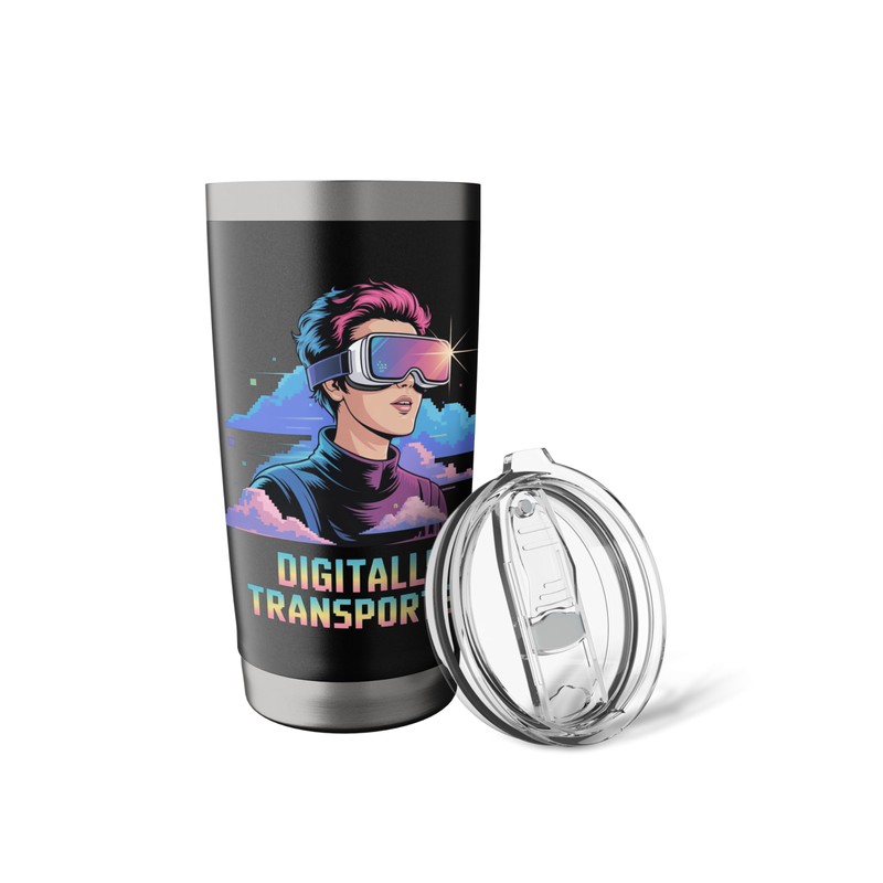 VR Headset For Interactive Worlds And Augmented Reality Stainless Steel