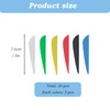 30 Pcs Arrow Fletching, Hunting Arrows Feather, Arrow Fletching Wing,