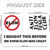 6PCS I Bought This Before Elon Went Crazy - Round