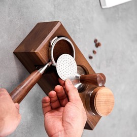 Espresso Puck Screen 54mm, Coffee Filter Laser-cut Screen for Breville/Ninja Luxe Cafe Portafilter Basket 54mm