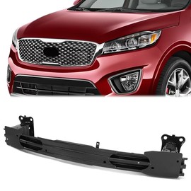 Factory Style front Bumper Reinforcement Impact Absorber Bar Compatible with Sorento 16-20, Fits Models without Adaptive Cruise, Black