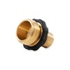Camco 5/8" Brass and Steel Quick Hose Disconnect - Connect