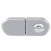 Stainless Steel 10~12mm Glass Door Lock Rotary Knob Open/Close Home