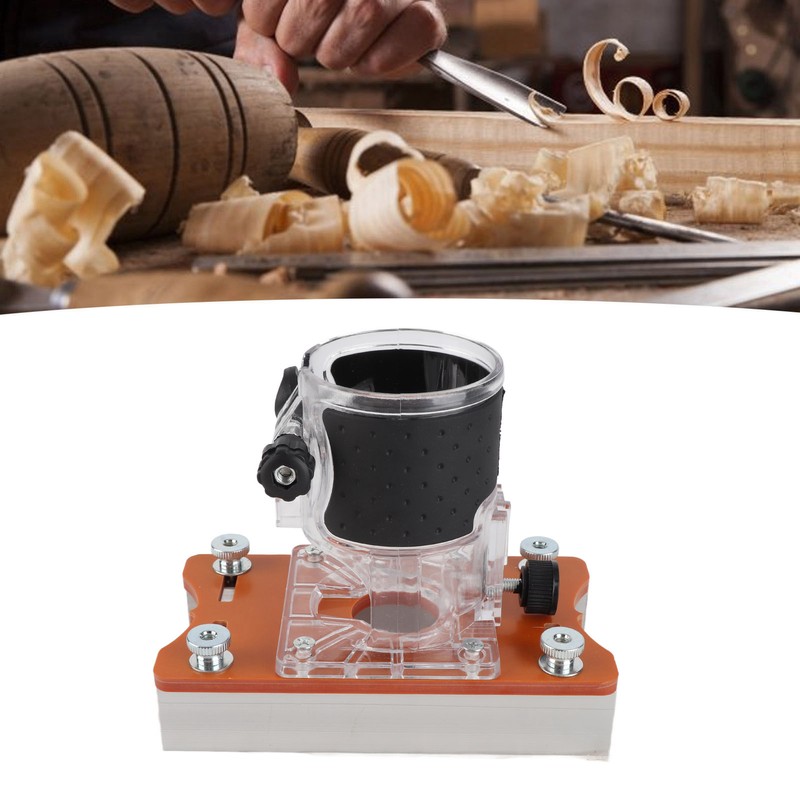 Trimming Machine Slot Plate Locator and Clear Cover Aluminum Alloy