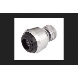 Whedon SuperSpray Dual Swivel Spray Aerator 15/16 X 27 in. x 55/64 X 27 in. Chrome Plated