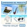 5 Set Sombrero Ajustable Capitan Marinero Gorro Gorra Yate