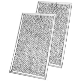 Microwave Grease Filter Fits for Whirlpool Maytag KitchenAid JennAir Amana Magic Chef Admiral Replaces W10535950 PS8769987, Aluminum Mesh Filters, 2PCS