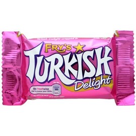 Fry's Turkish Delight British Chocolate Bar x 12 - PACK OF 2