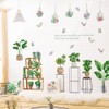 Wall Sticker Stylish Wall Spring Wallpaper Sticker Houseplant Flower 3D