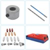 Complete Pocket Hole Jig System with Drill Guide and Accessories