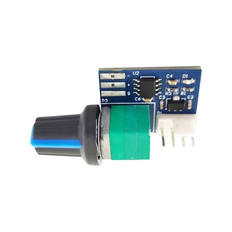 Fan Speed Controller, PWM Fan Control, DC 12 V 4