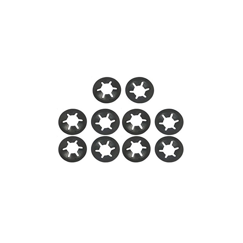 sourcing map Press Lock Washer Locking Clips Internal Tooth Washers