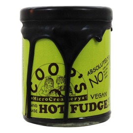 Coops Microcreamery, Sauce Fudge Vegan, 10.6 Ounce