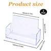 Shatore 2PCS Business Card Holder Stand – Compact, Stylish Display