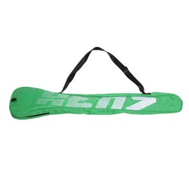 Lacrosse Stick Bag Green Holds 3 Sticks Large Capacity Oxford Cloth Zipper Adjustable Strap Lacrosse Storage Bag