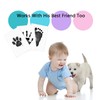 Norjews Baby Handprint and Footprint Ink Kit, 3 x Baby Handprint Ink Pads with Clean Touch, 6 x Imprint Cards, Pet Paw Print, Inkless Print Kit Safe Non Toxic for Baby Hand and Feet 