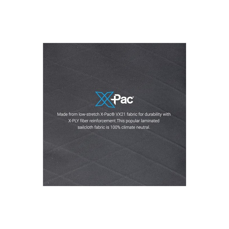 Lifeventure Men's X-Pac Bifold RFID Protected Wallet with Zip Closure