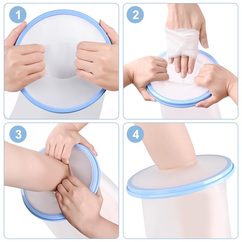 Apasiri Waterproof Cast Cover Arm for Kids, Childs Plaster Cast