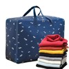 Quilt Storage Bags with Zipper, Clothes Organizer, Waterproof Foldable Zippered