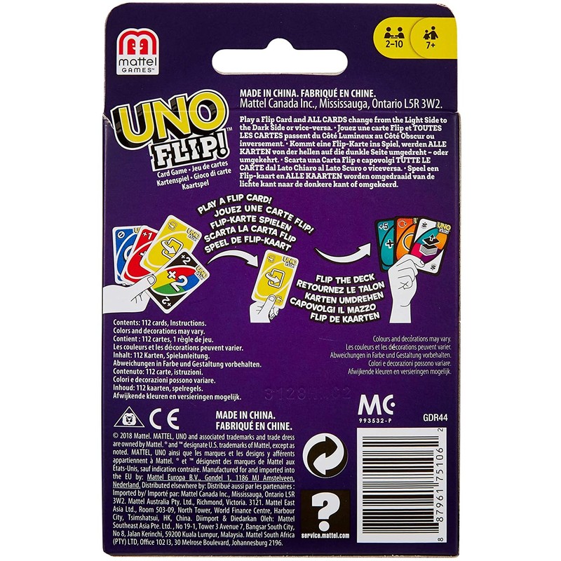Mattel Games UNO Flip