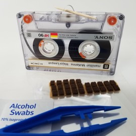 Cassette Tape Repair (25) Pressure Pads (+1 Free Dj Sticker)