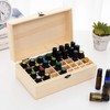EXCEART EXCEART 36 Slots Wooden Essential Oils Storage Box Essential