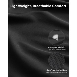 Momcozy Nursing Tank Tops for Breastfeeding, Seamless Nursing Cami with Built-in Bra, Adjustable Straps, Scalloped Design Black