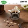 YANPROG Wooden Coffee Stirrers 5.5" Coffee Stir Sticks 100 Pcs,