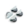 Design61 4 x Box Stand Castors Bed Box Castors Furniture