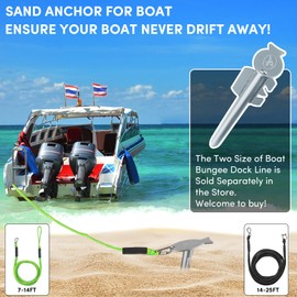 VEITHI 18 Inch Sand Anchor for Boat, Aluminum Spike Beach Anchor for Boats Lightweight and Non Rust, Winged Boat Anchor Keeps Watercraft Securely Anchored Near Shore, Beach or Shallow Water (Silver)