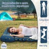 Aptliton Inflating Sleeping Pad for Camping, 10cm Thickness Camping Mat