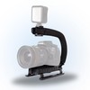 TronicXL Video Action Stabilising Handle Stabiliser with Cold Shoe for