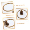 Ciieeo Gold Bathroom Towel Holder Wall-Mounted Hand Towel Ring Hand