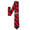 ZENXUS Striped Ties for Men, 3 inch Regular Ties with