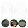 GRIRIW 9pcs Tempered Glass Watch Protector Break Cover Film for