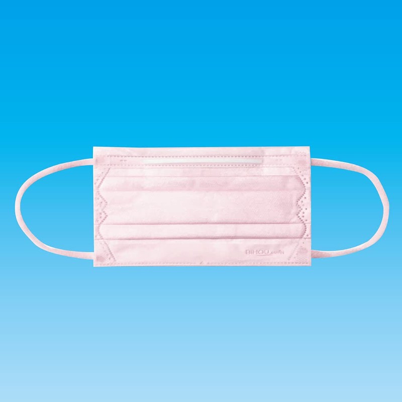 Biho Mask, Made in Japan, Disposable Non-Woven Mask, No Ear