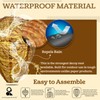 ARCHETYPE BRANDS Wasp Nest Decoy - Natural Wasp Repellent -