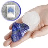 Orientrea Orientrea Raw Lapis Lazuli Rough Crystal with Clear Quartz,
