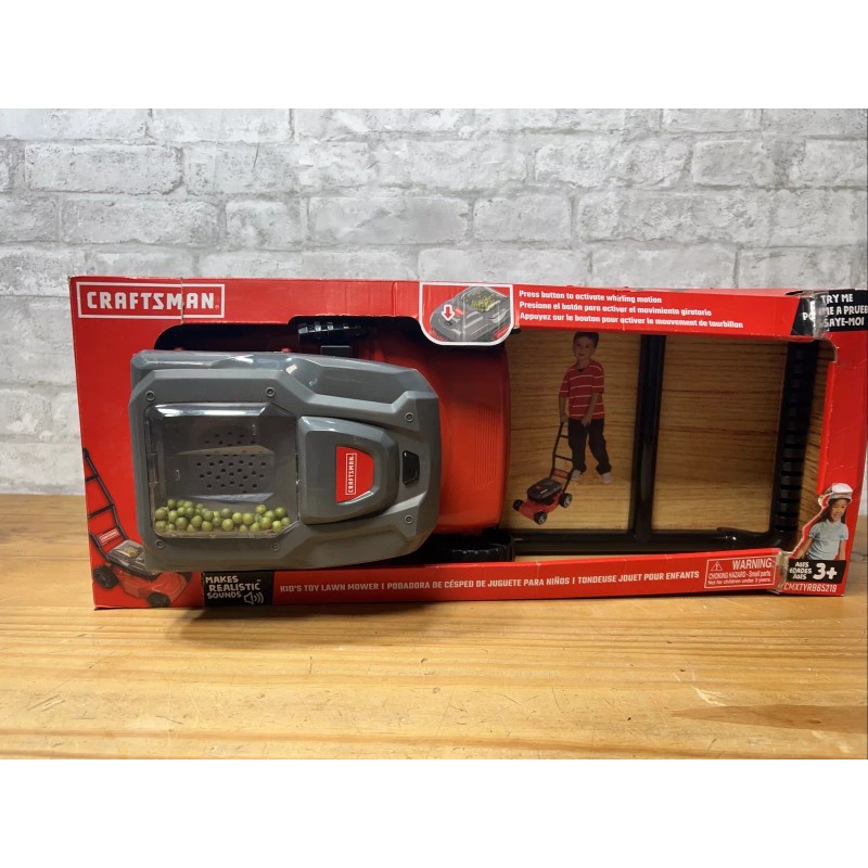 Crafstman Craftsman Kids Push Along Yard Work Toddler Interactive Toy