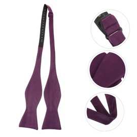GALPADA Self-tie bow tie men's costumes bow tie for men pre-tied bow tie for men business bow tie for wedding men's bow tie for self-tie groom collar pendant, purple
