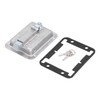 Flush Mount Paddle Door Latch 141mm/5.6inch - 304 Stainless Steel